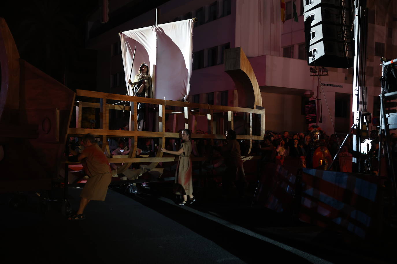 Las imágenes del espectáculo de &#039;Foedus, Gaditanorum&#039; en Cádiz