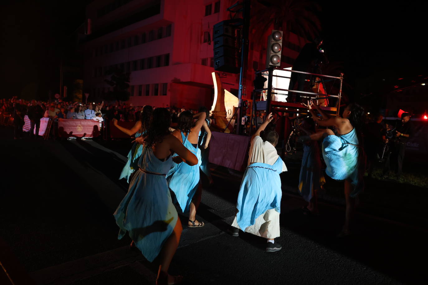 Las imágenes del espectáculo de &#039;Foedus, Gaditanorum&#039; en Cádiz