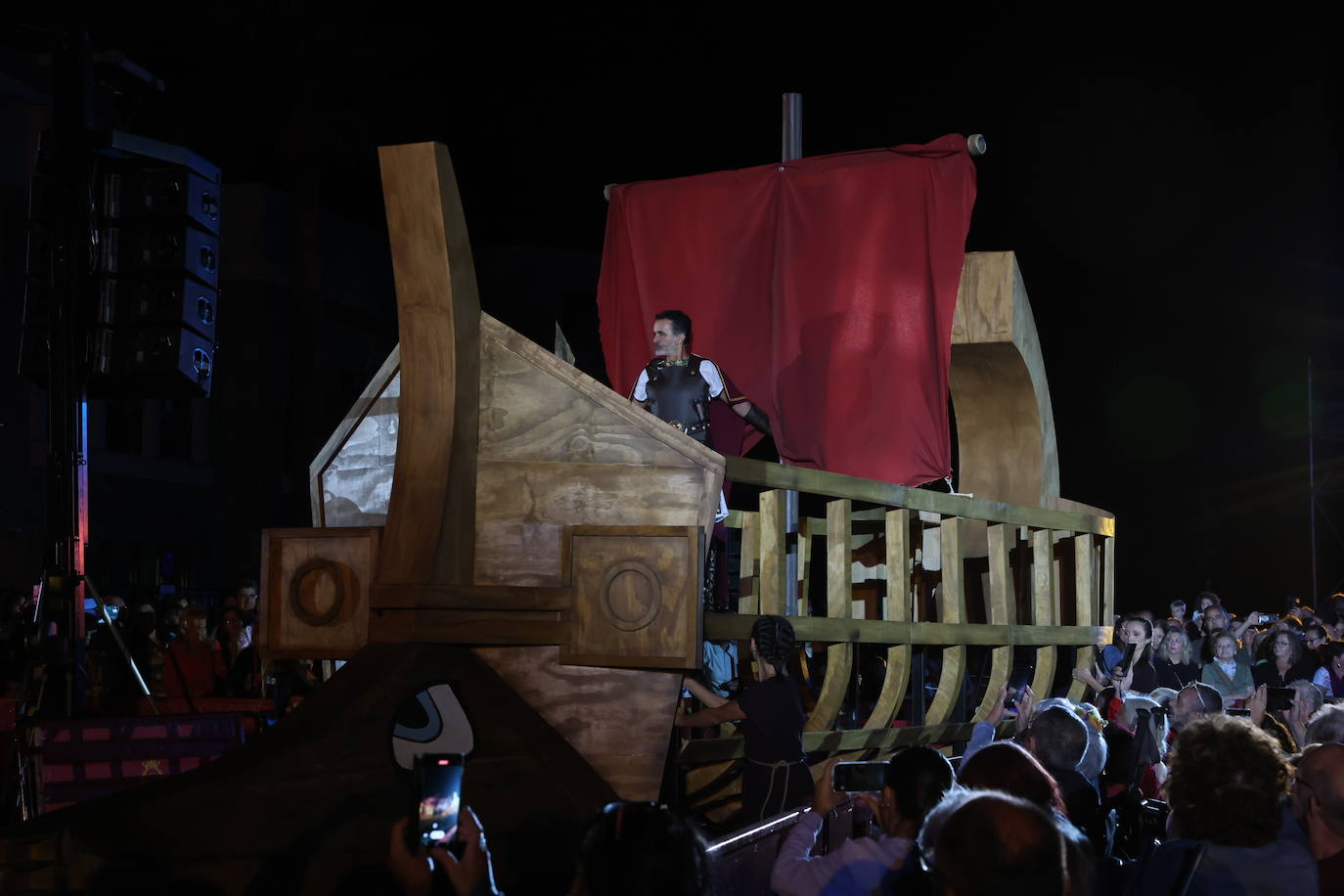 Las imágenes del espectáculo de &#039;Foedus, Gaditanorum&#039; en Cádiz