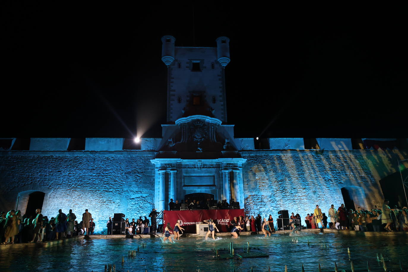 Las imágenes del espectáculo de &#039;Foedus, Gaditanorum&#039; en Cádiz