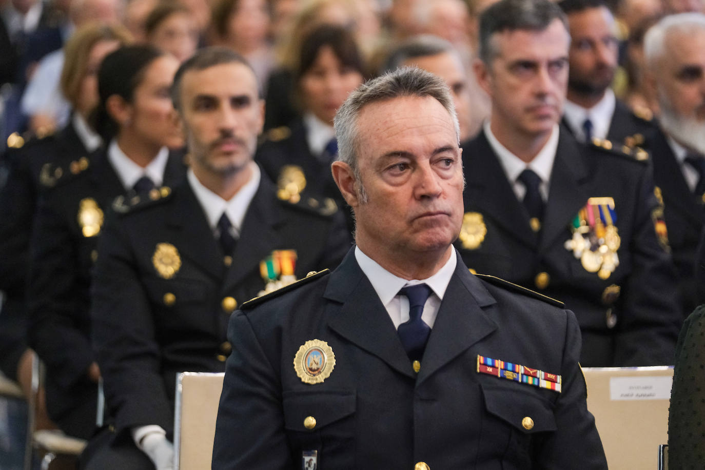 Fotos: Acto de la Policía Nacional con motivo de la fiesta de los Santos Ángeles Custodios en Cádiz