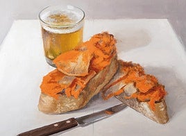 El apetitoso cartel de un evento señalado en naranja en la provincia de Cádiz: lo que entra por los ojos...