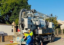 Más de 15.000 imbornales y 350 km de alcantarillado son revisados para garantizar la seguridad de El Puerto ante las lluvias