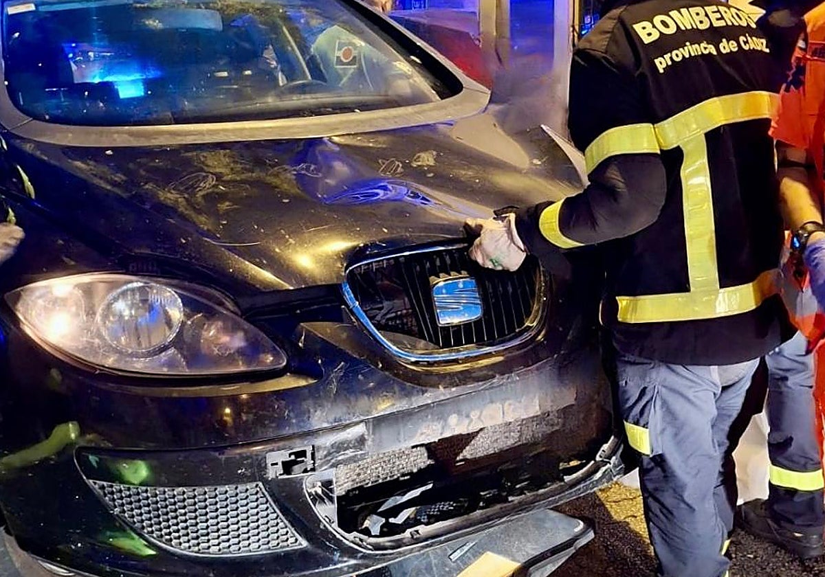 Imagen del coche implicado en el siniestro
