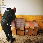 Intervienen 3.000 cajetillas de tabaco de contrabando en un coche que circulaba por la A-381 a la altura de Paterna