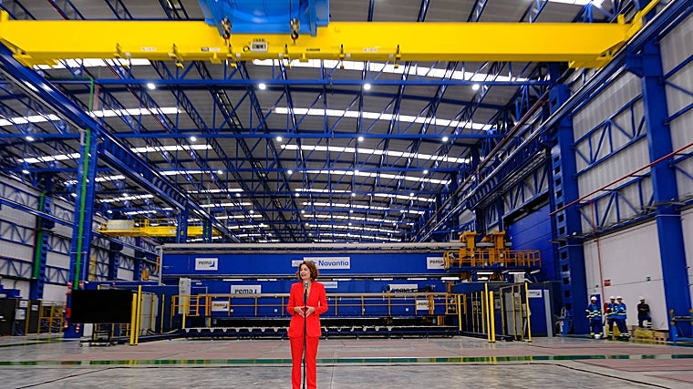 Montero hace un anuncio en Navantia