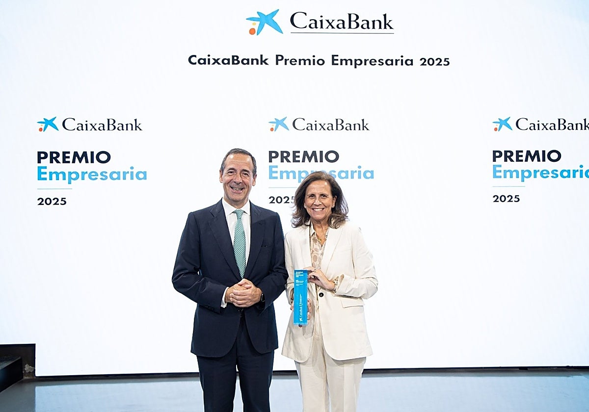 Sofía Osborne, presidenta del Grupo Osborne, ganadora nacional del &#039;CaixaBank Premio Empresaria&#039; 2025