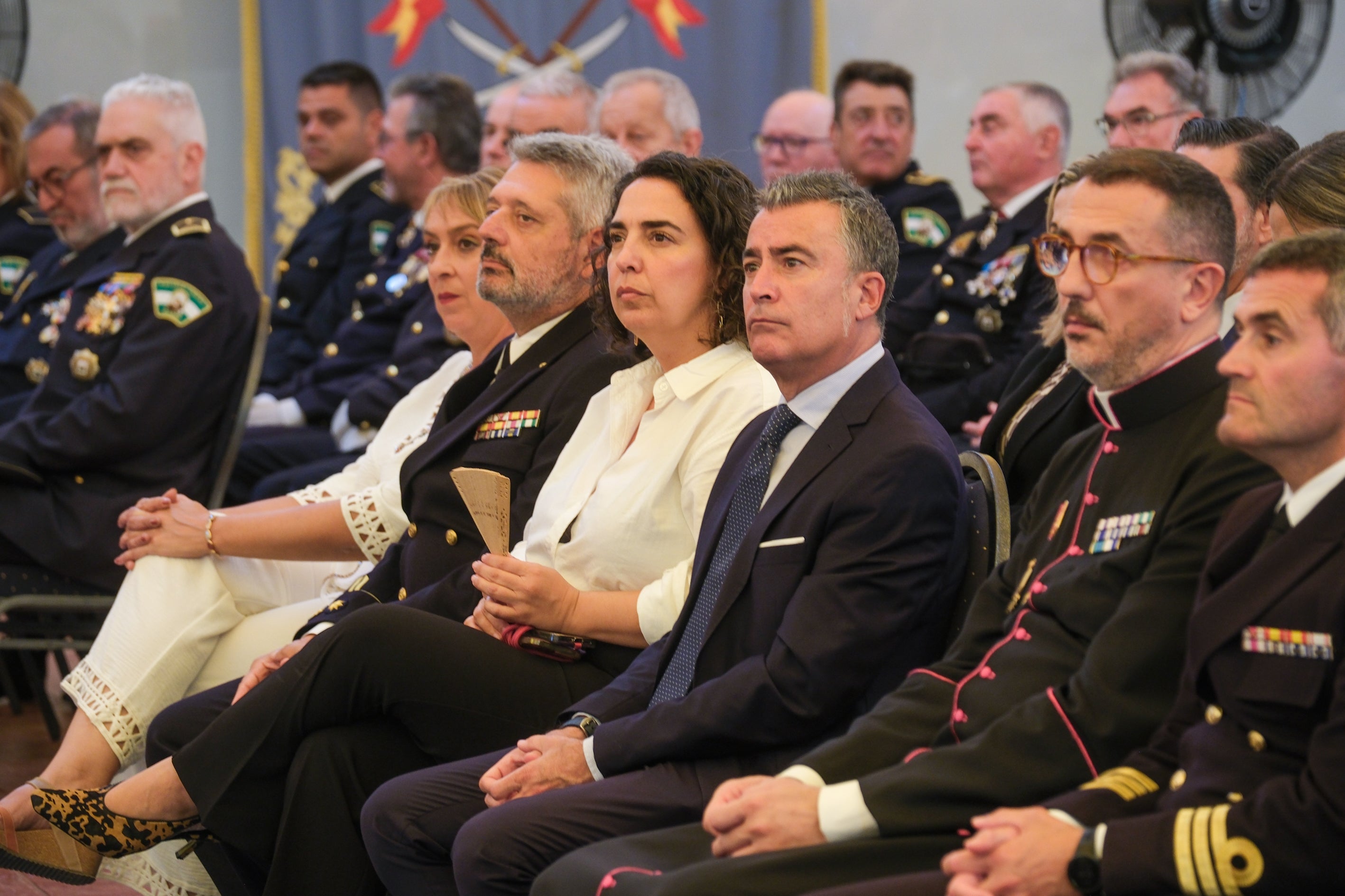 Honores al patrón de la Policía Local de Cádiz