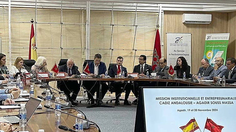 Un armador alemán muestra interés por explotar la línea marítima entre Cádiz y la ciudad marroquí de Agadir