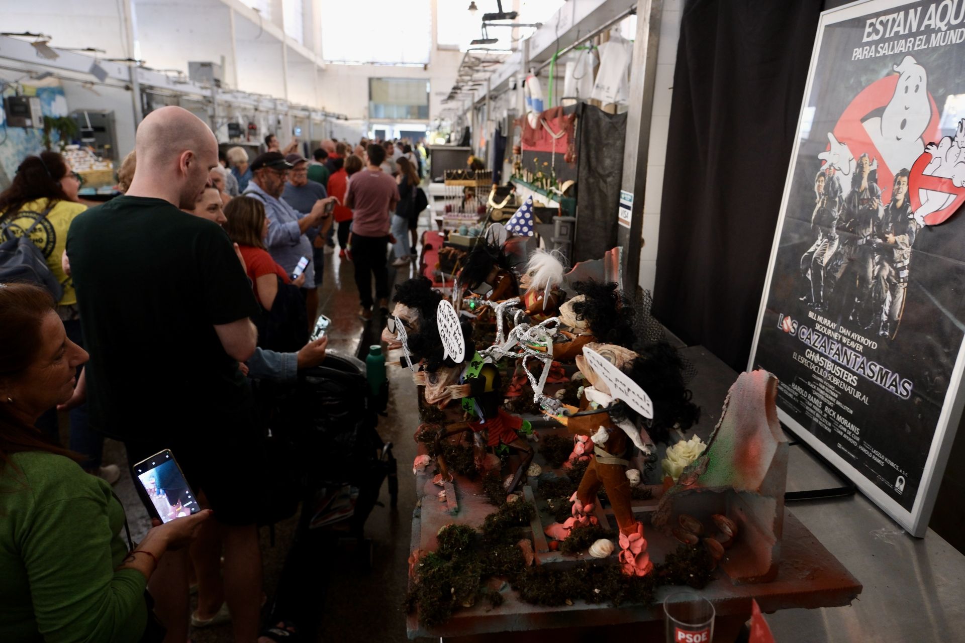 Fotos: El mercado central de Cádiz celebra la fiesta de Los Tosantos