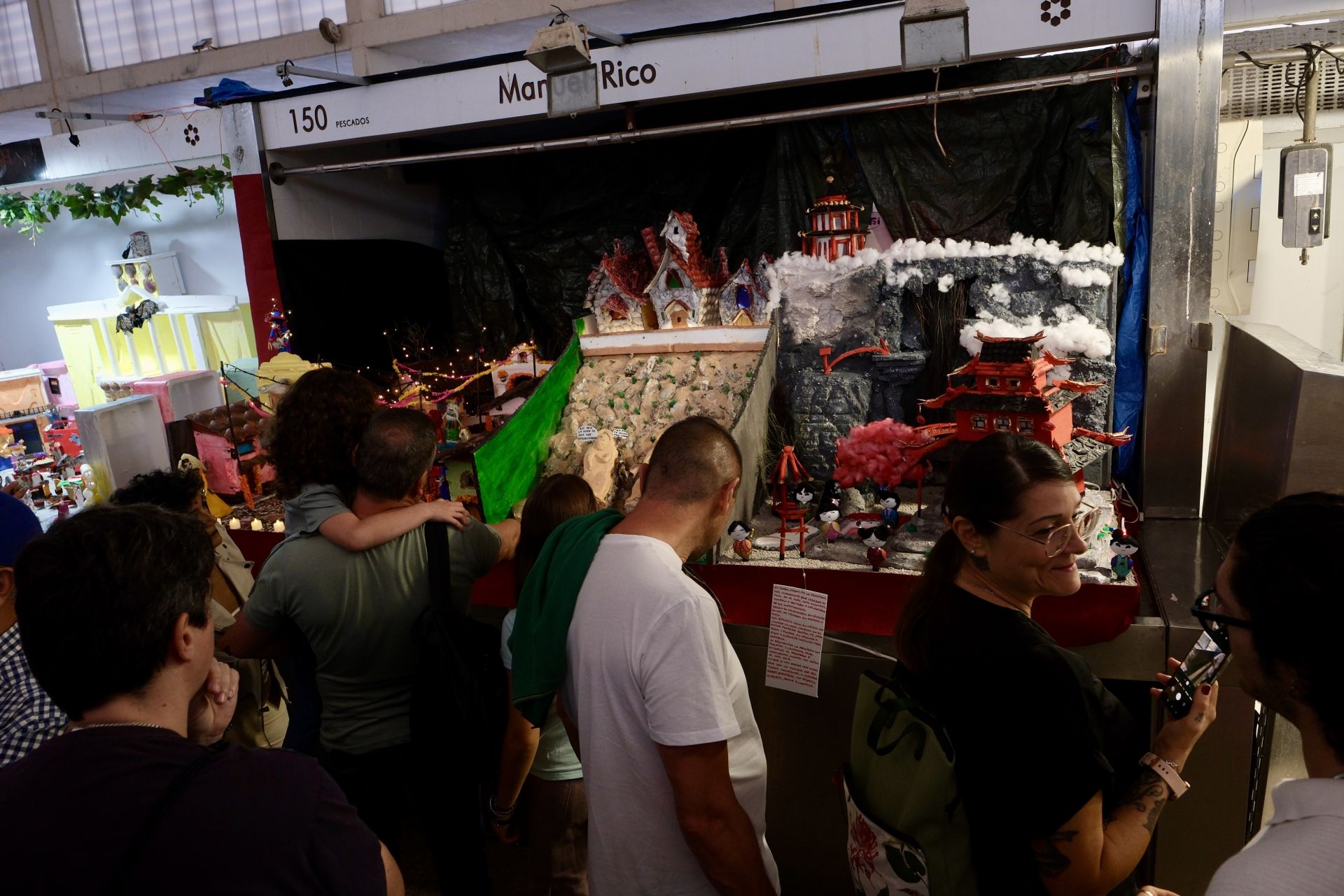 Fotos: El mercado central de Cádiz celebra la fiesta de Los Tosantos