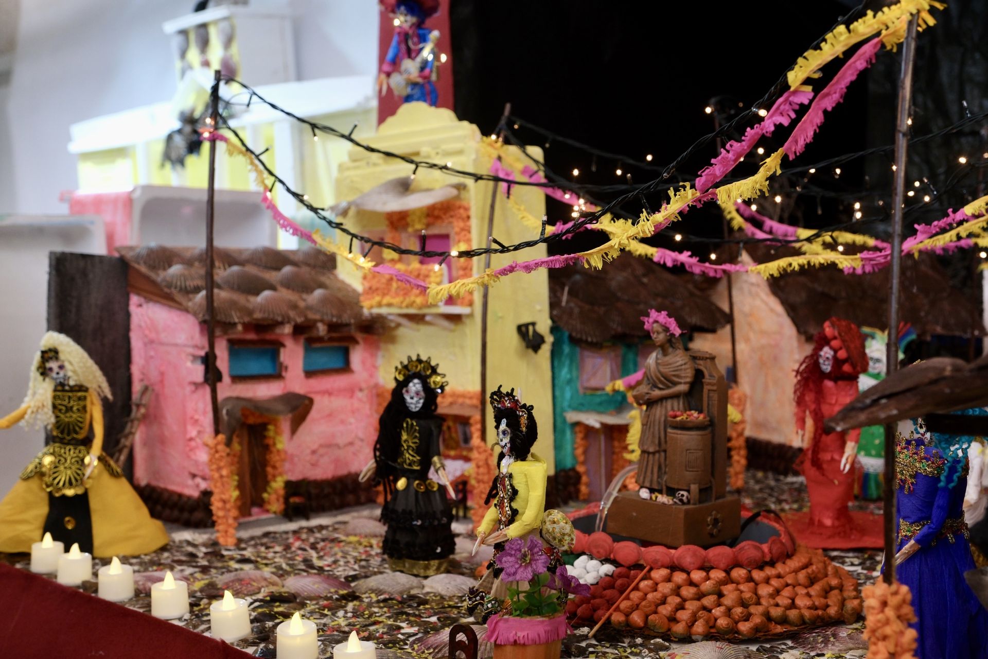 Fotos: El mercado central de Cádiz celebra la fiesta de Los Tosantos