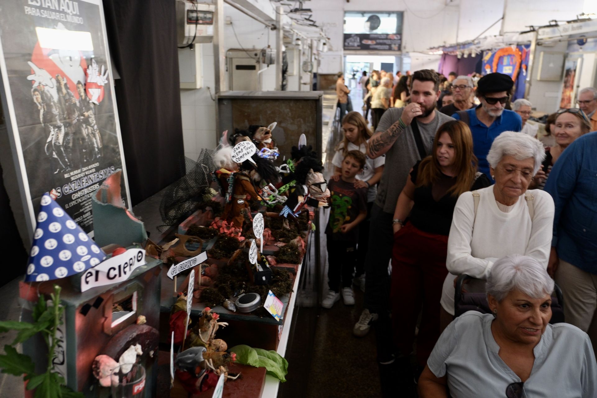 Fotos: El mercado central de Cádiz celebra la fiesta de Los Tosantos