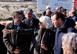 Teófila Martínez: «El hallazgo de estos restos arqueológicos no afecta a la ejecución de la obra»