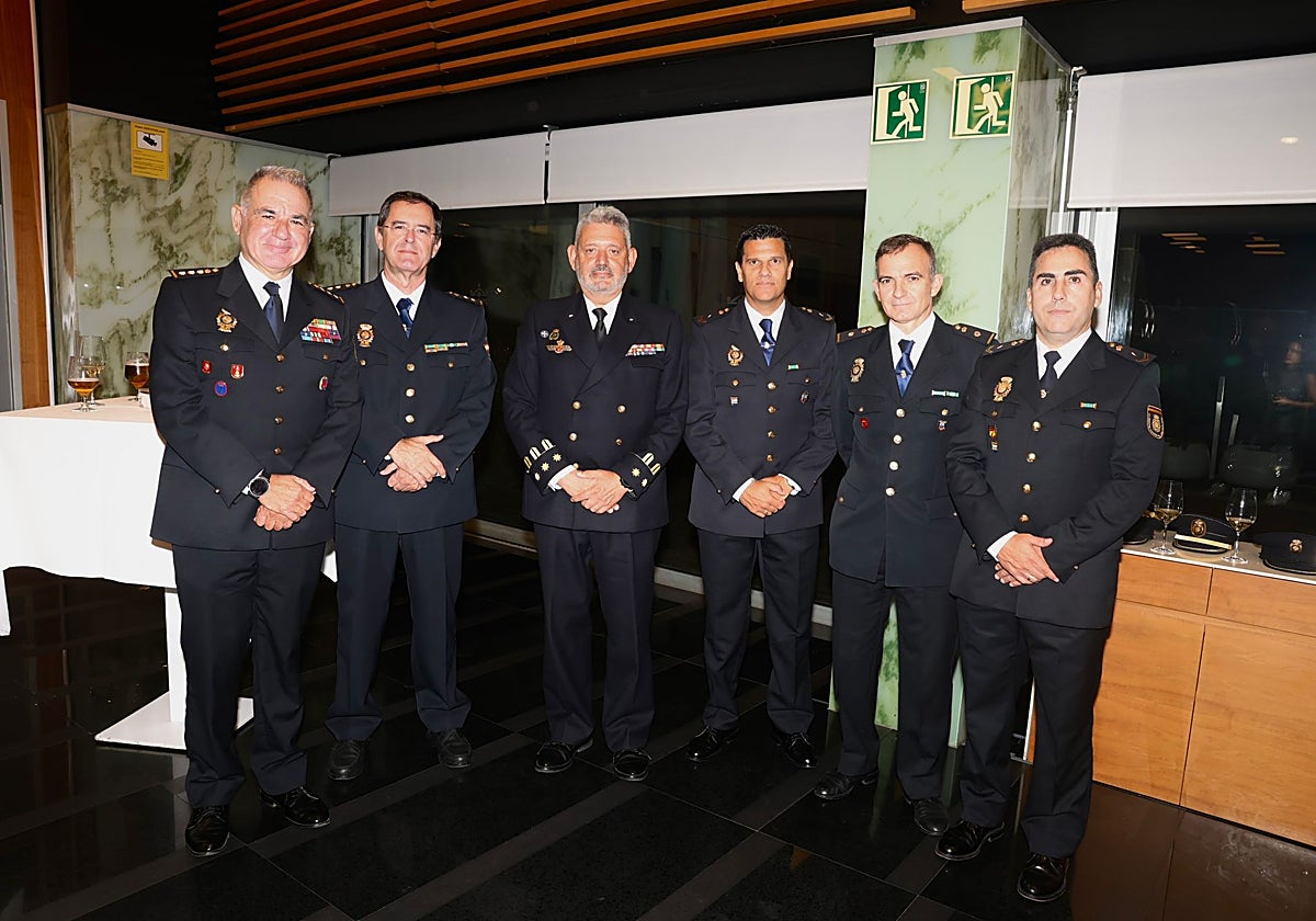 Francisco Javier Vidal, Juan Ibáñez, Ángel Umbría, Manuel Vela, Ignacio Vega y Andrés Bragado