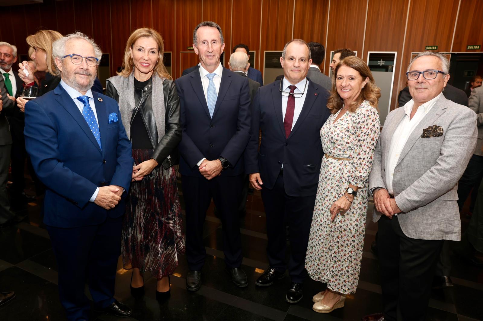 José María Esteban, Tania Barcelona, José Castellano, Antonio Ares, Montserrat Rivas y Felipe Castellano