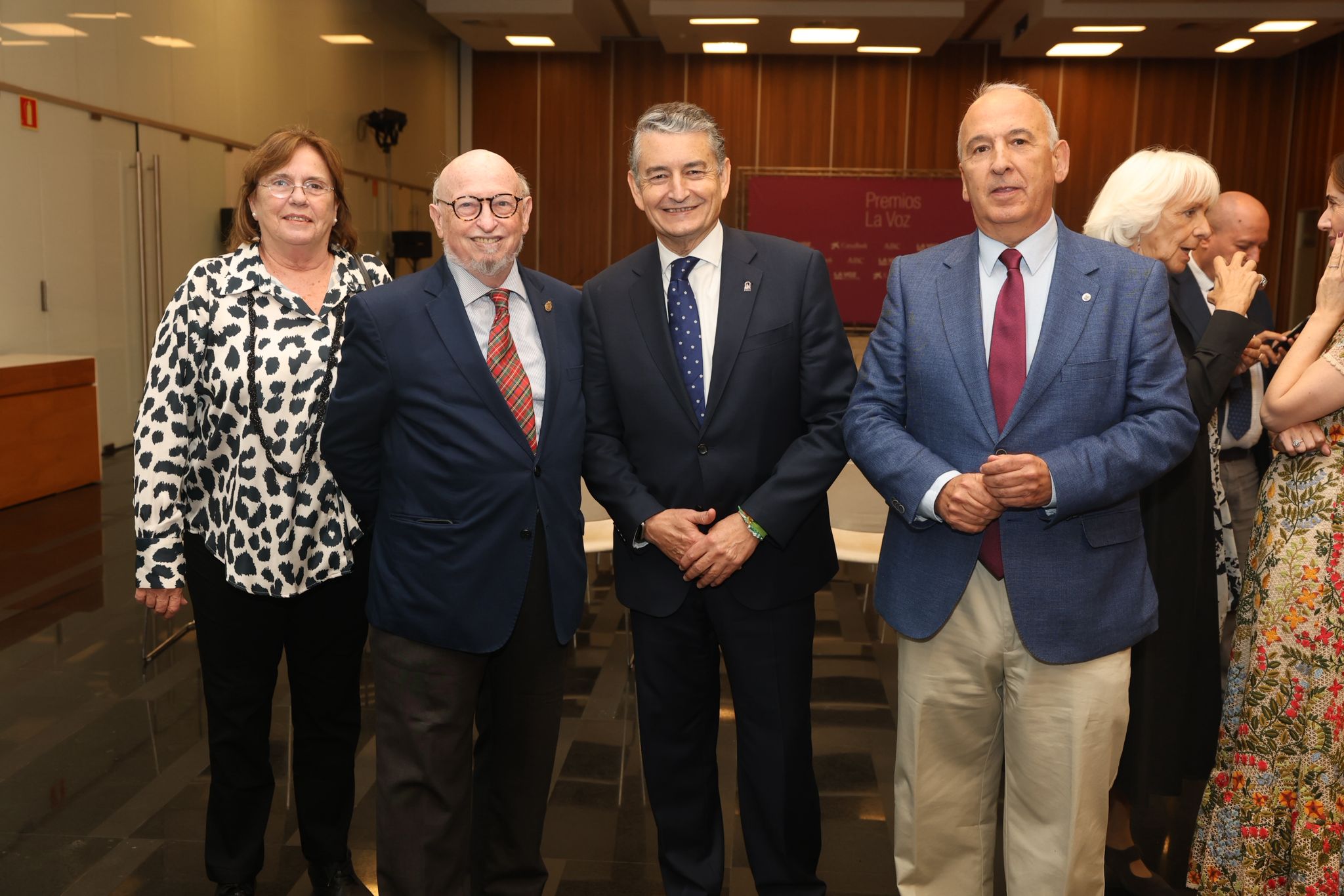 Ángeles Fernández, Enrique García Agulló, Antonio Sanz y Jesús Muñoz
