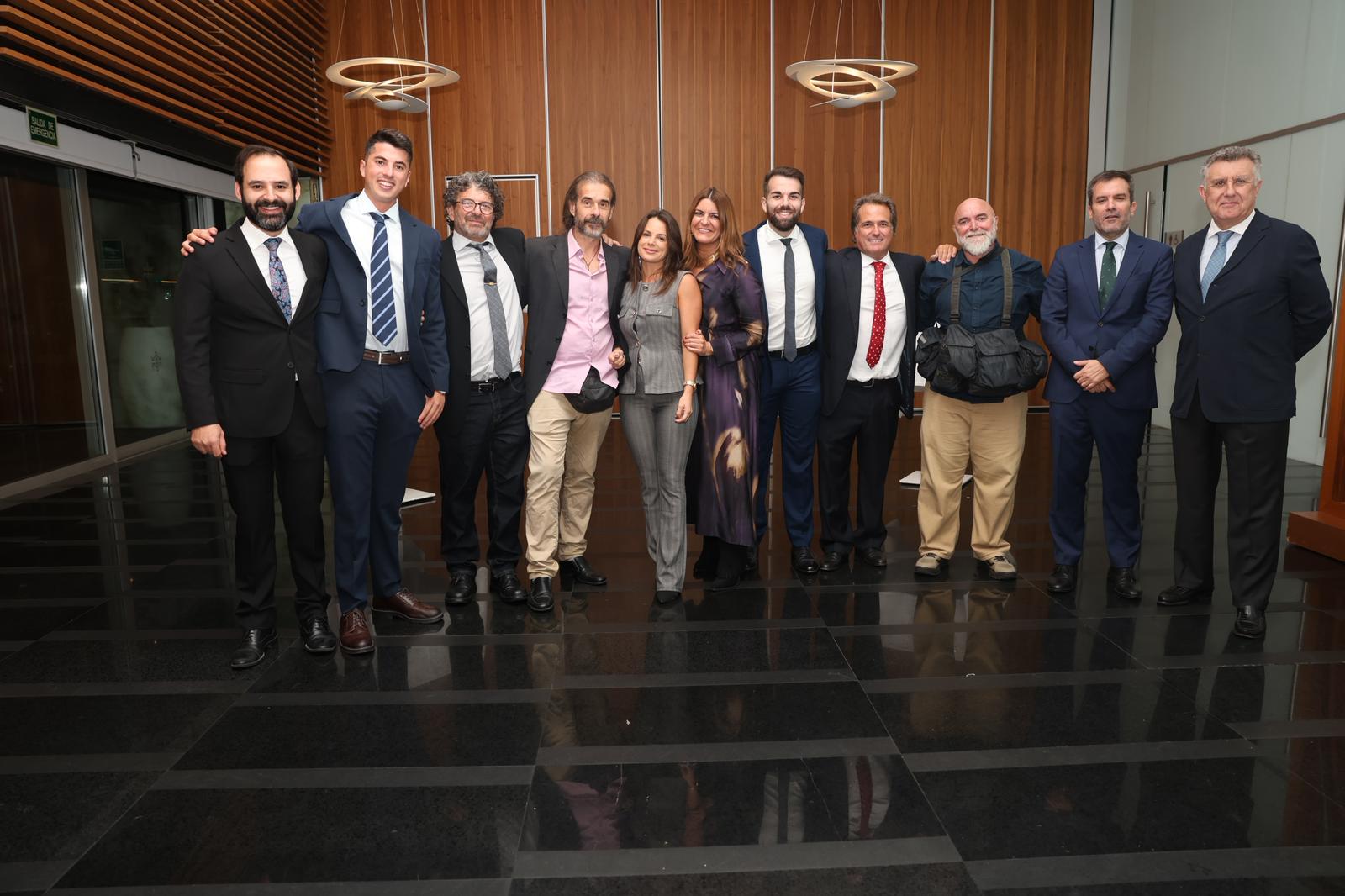 Álvaro Mogollo, Pepe Ortega, Antonio Vázquez, Francis Jiménez, Esther Macías, María Almagro, Jesús Mejías, Alfonso Carbonell, Nacho Frade, Ignacio Moreno Bustamante y Javier Rodríguez