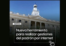 Cádiz implanta la cita previa en la Oficina del Padrón para eliminar las colas