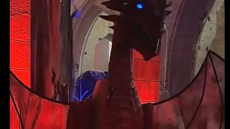 Muñecos animatrónicos en el Monasterio de La Victoria