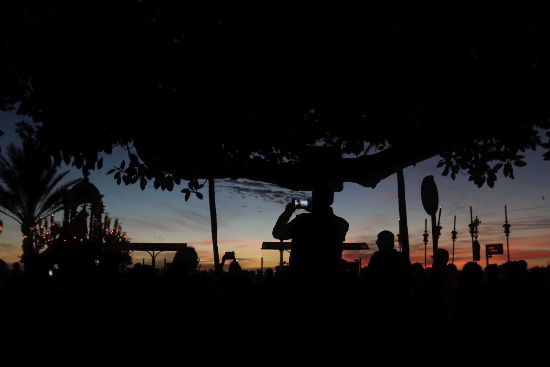 Fotos: Procesión de la Virgen de la Palma