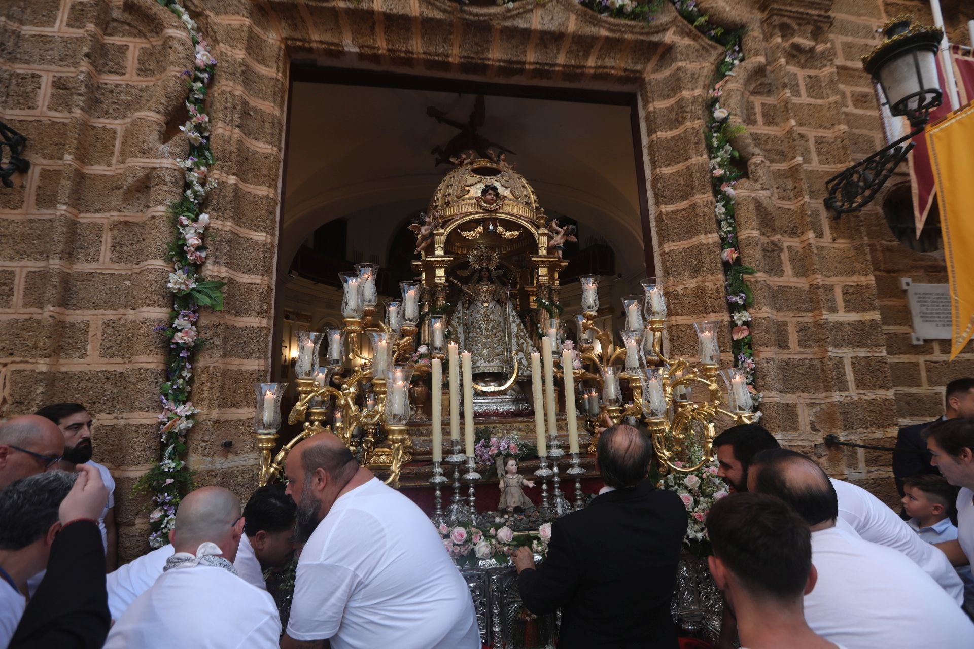 Fotos: Procesión de la Virgen de la Palma