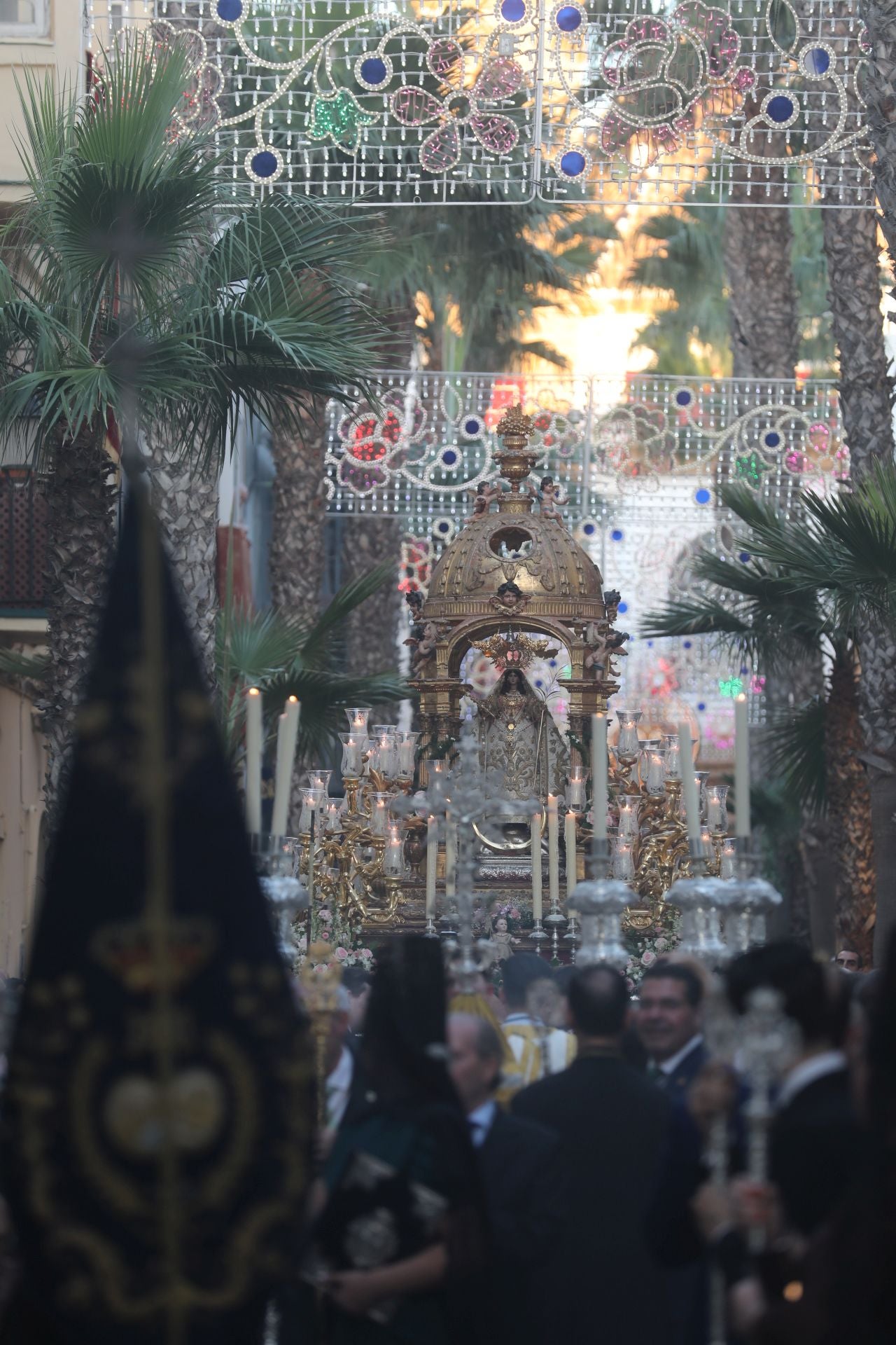 Fotos: Procesión de la Virgen de la Palma