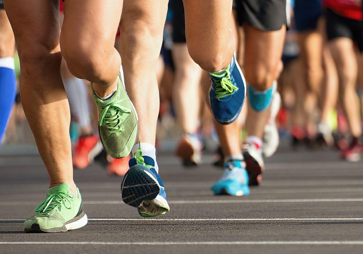 Imagen de archivo de una carrera