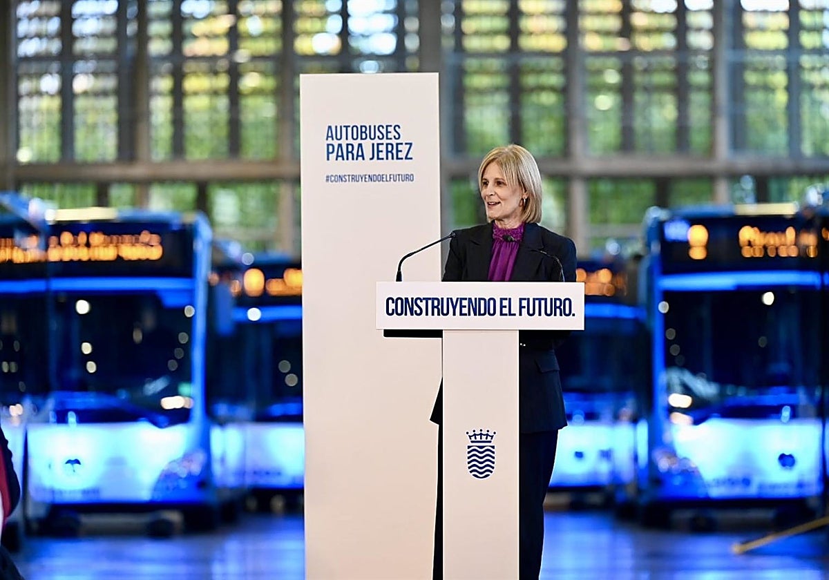 La alcaldesa de Jerez, María José García-Pelayo