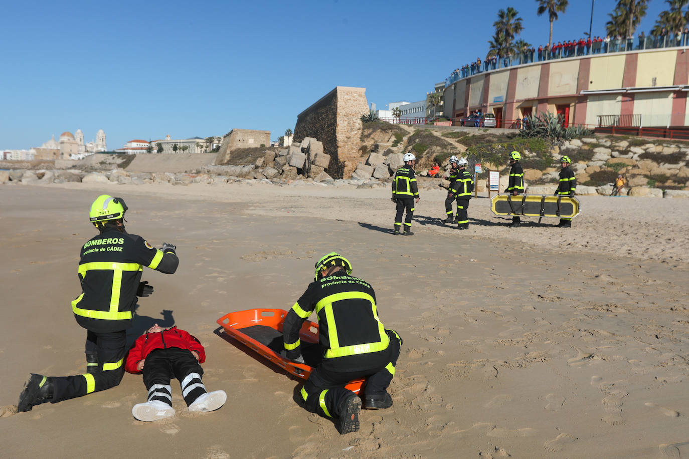 Fotos: Las mejores imágenes del simulacro de tsunami en Cádiz