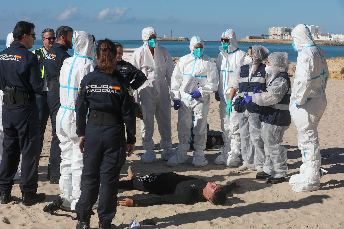 Fotos: Las mejores imágenes del simulacro de tsunami en Cádiz