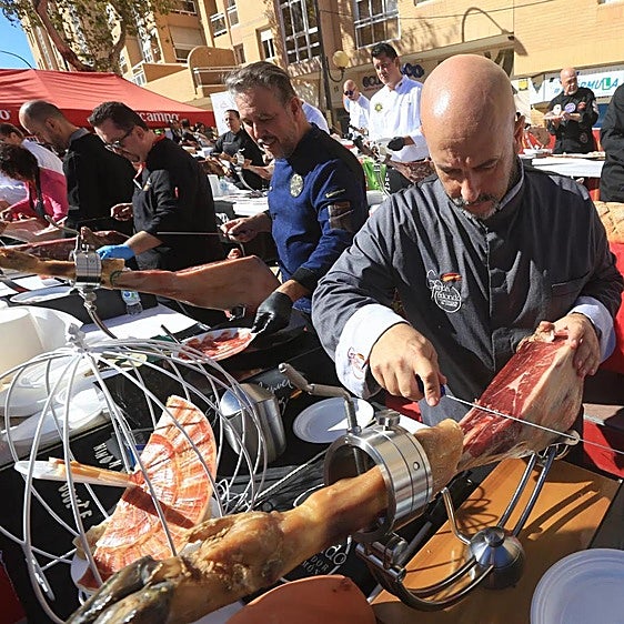 El festival de cortadores de jamón de San Fernando tiene nueva fecha
