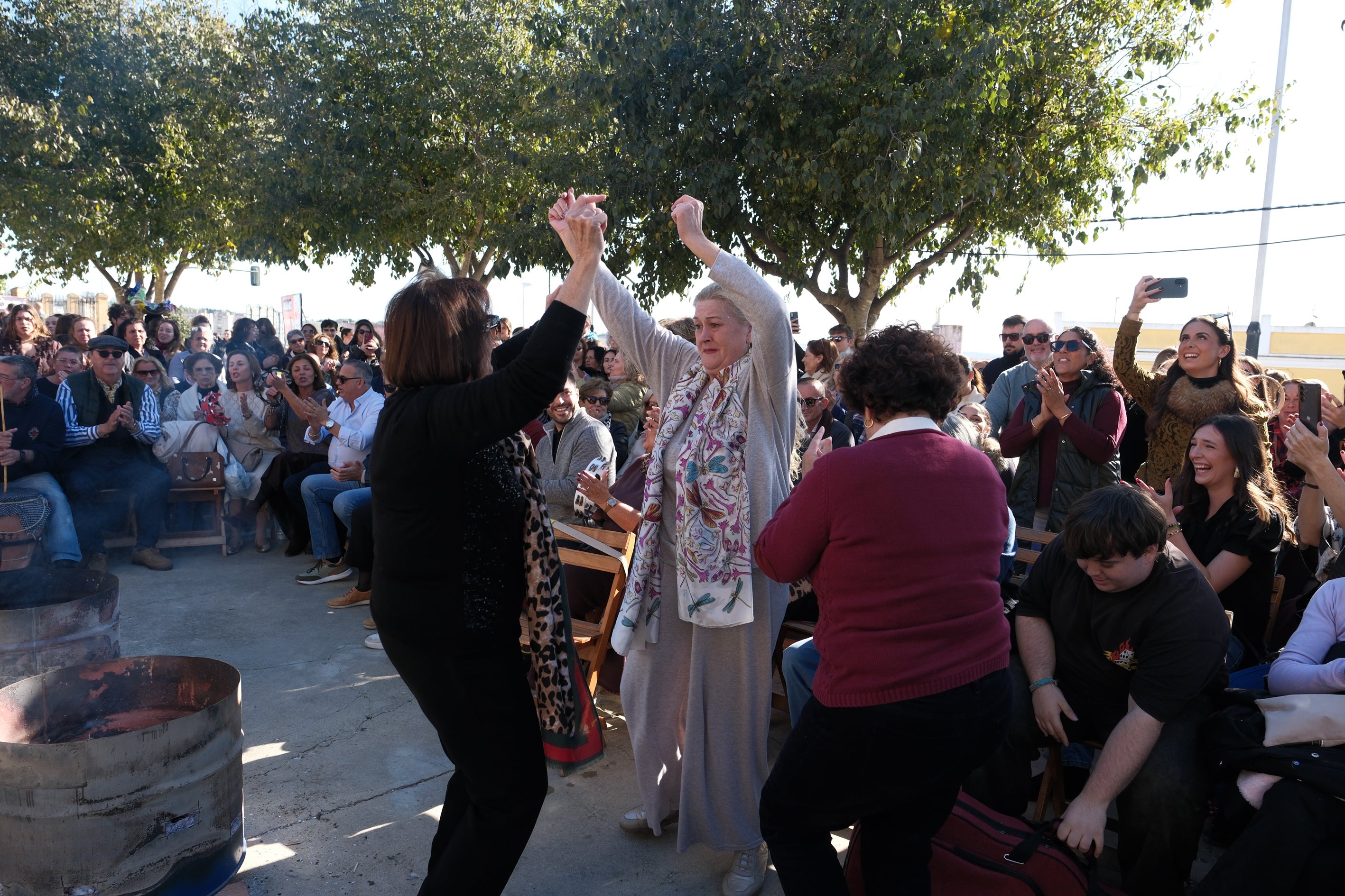 Jerez disfruta de las primeras zambombas
