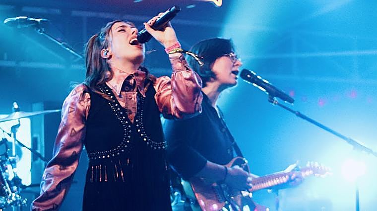 Repion, durante su actuación en la pista del Monkey Week.