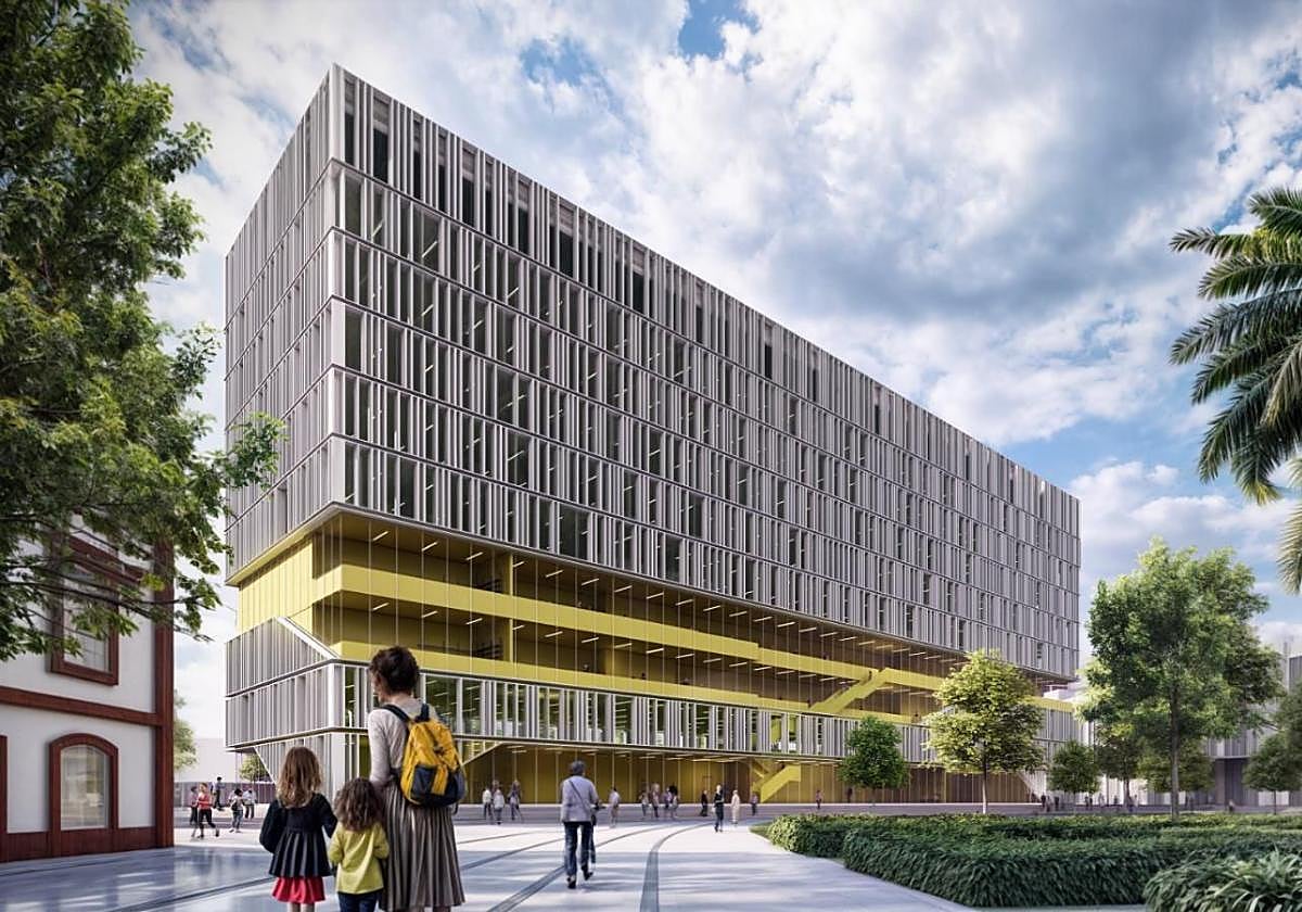 Juanma Moreno anuncia que «en pocas semanas» se pondrá la primera piedra de la Ciudad de la Justicia de Cádiz