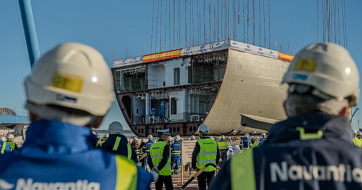 Innovaciones en astilleros de Navantia: Avances en la construcción de diques.