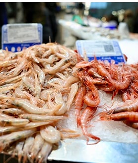 Imagen secundaria 2 - El Mercado Central de Abastos de Cádiz comienza a prepararse para las compras de cara a la Nochebuena.