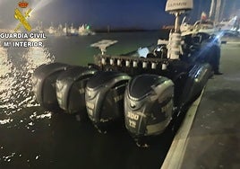 Sanlúcar, escenario del último golpe al narco: una lancha de apoyo y ocho detenidos en la desembocadura del Guadalquivir