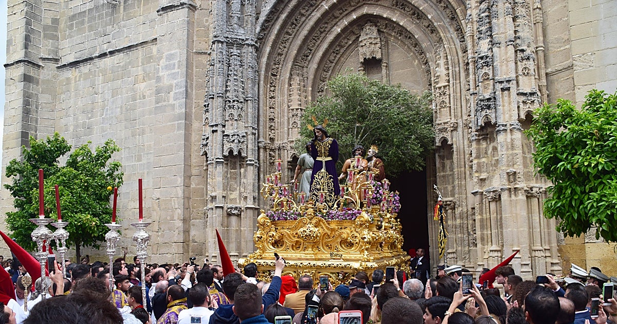 Horarios e itinerarios del Miércoles Santo en la Semana Santa de Jerez 2026