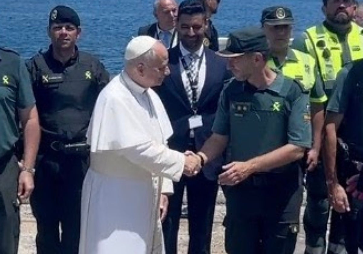 El gaditano que veló por la seguridad del Papa y del Rey en Tenerife: «Ha sido una experiencia única, profesional y personalmente»