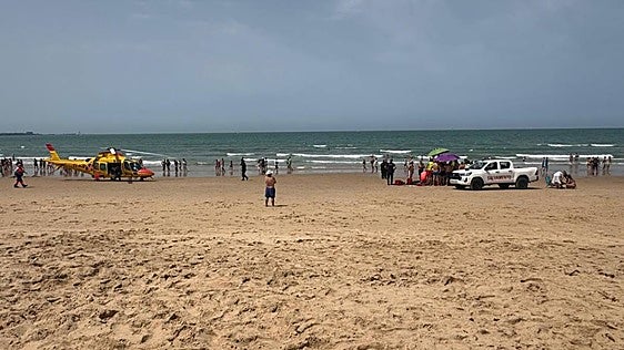 Tragedia en la playa portuense de Vistahermosa