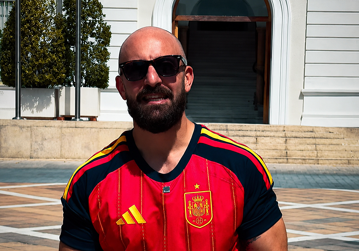 Beardo presencia el triunfo de España en Nueva Jersey