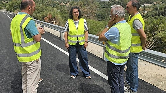 Abierta al tráfico la A-373 en Prado del Rey ya reparada tras quedar inutilizada por las borrascas