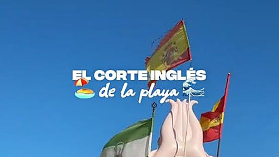 El curioso puesto de una playa de Cádiz que se ha vuelto viral en redes sociales: «El Corte Inglés de la playa»