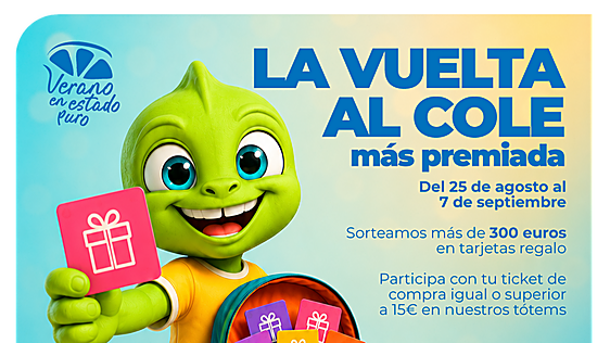 El Paseo premiará las compras en sus tiendas por la vuelta al cole