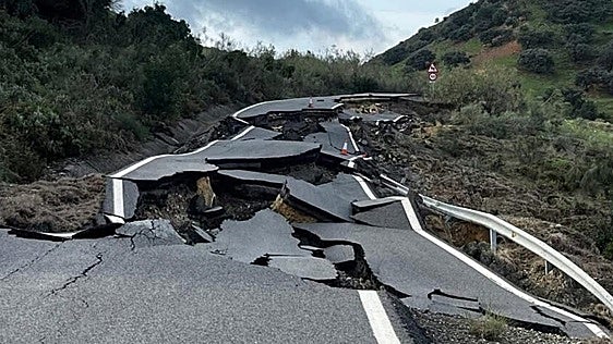 Las ayudas por las borrascas superan los 2,8 millones en Cádiz, con Ubrique y Olvera a la cabeza