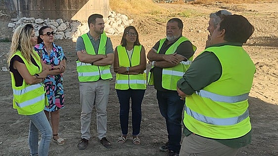 Visita de la Junta a Villamartín