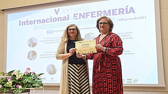 Premian el trabajo de una matrona de Jerez sobre lactancia materna
