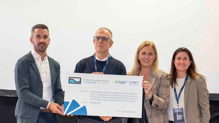 Un proyecto para el tratamiento de la leucemia se alza con el I Premio de Innovación Fundación Unicaja-INiBICA 'Salud y Mar'