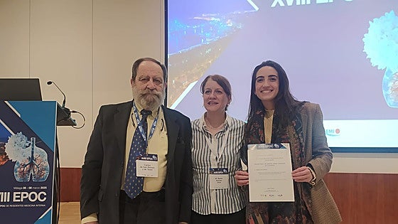 Premio nacional para una residente de Medicina Interna de Puerto Real por un caso clínico de EPOC